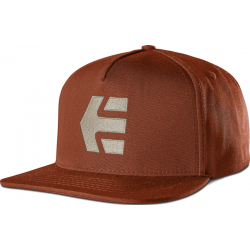 ETNIES ICON SNAPBACK RUST