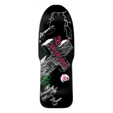 Planche skate Santa Cruz Reissue Malba Tombstone 10.24