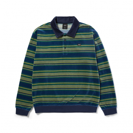 Polo Huf Ls  Kramer Velour Pine
