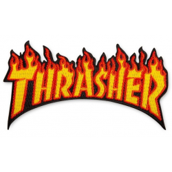 THRASHER PATCH FLAME