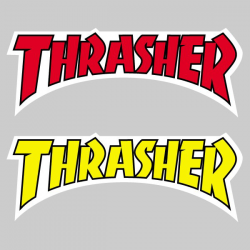 THRASHER STICKER (PACK DE...