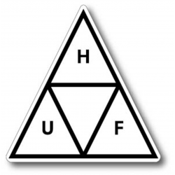 HUF STICKER TRIPLE TRIANGLE...