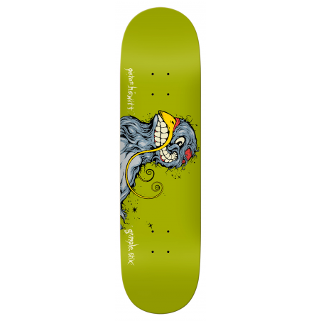 Planche skate Antihero Deck Pigeon Vision Peter Hewitt Green 8.38