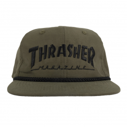 THRASHER CAP ROPE OLIVE...