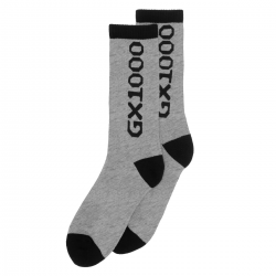 GX1000 SOCKS OG LOGO GREY