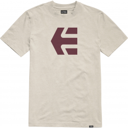 ETNIES ICON SS TEE WARM GREY