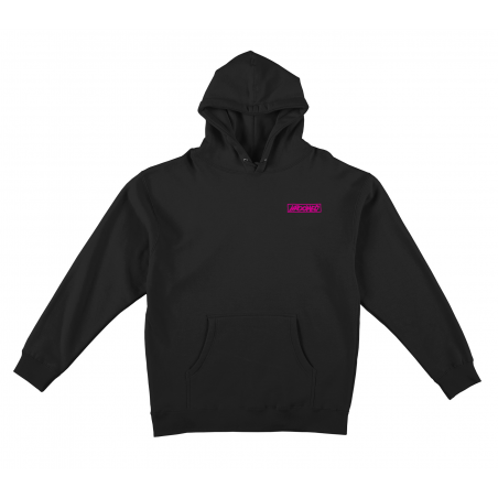 Sweat Krooked Hood Moonsmile Script Indigo Navy