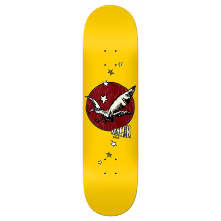 Planche skate Real deck Mason Gonz Art Redux Yellow 8.5