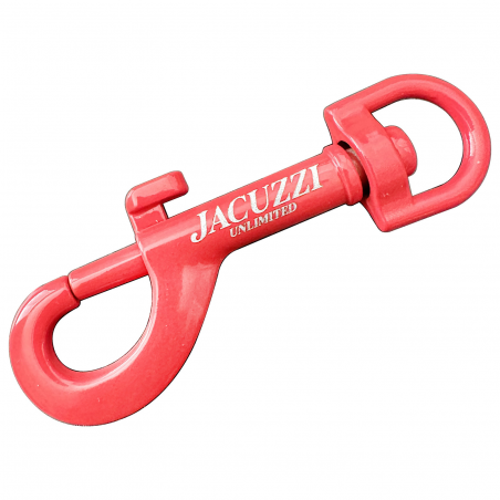 Porte-clés Jaccuzzi Unlimited Keychain Carabiner Salmon