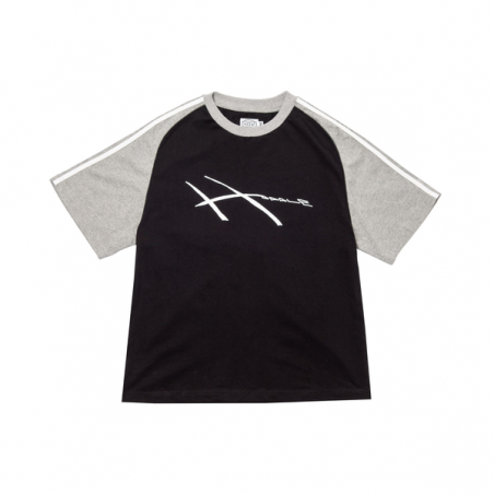 T-shirt Hoddle SS Warped Jeresy Black