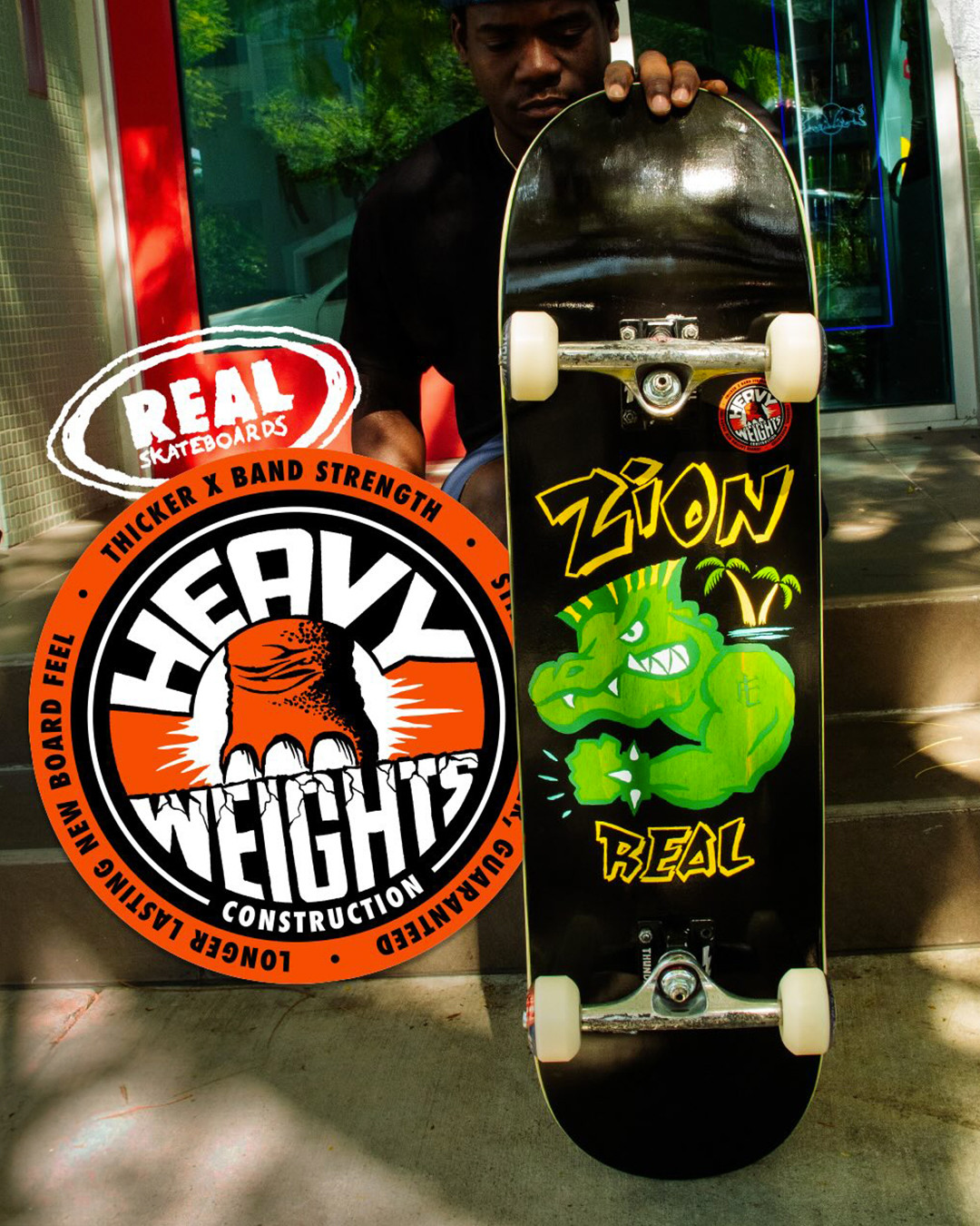 Produits Skate Real Zion Heavy weight spring 26 drop 2